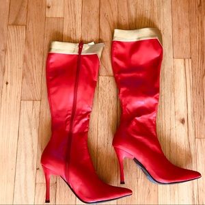 EUC - FUNTASMA - Wonder 130 Red Boot - Size 7M